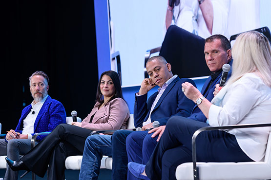 A photo of a panel discussion at Channel Partners Conference & Expo 2022